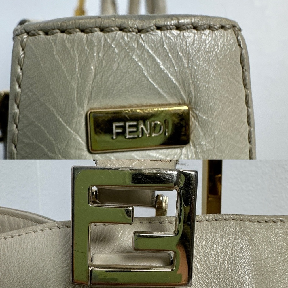 💯Authentic Fendi Leather Tote Bag🍀 - Picture 11 of 16